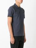 patched bird polo shirt