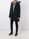 hooded parka coat
