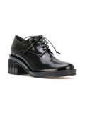 lacquer heel derbies