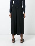 sheer cropped trousers