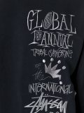 'Global Gathering' embroidered sweatshirt 