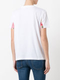 floral embroidered T-shirt