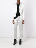 tapered cropped trousers