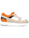 contrast panel sneakers 