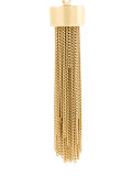 asymmetric tassel earrings