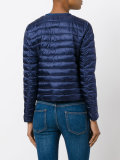 zipped padded jacket