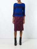 flower intarsia jumper 