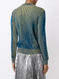 ribbed faded effect jumper