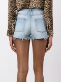 studded denim shorts