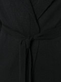 hooded wrap cardigan