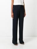 wide leg tailored trousers 