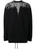 abstract print sweatshirt