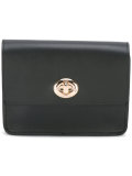 turnlock chain crossbody bag