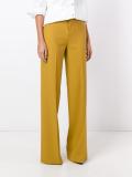 tailored straight trousers