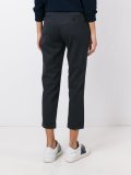 slim cropped trousers  