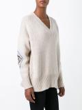 V-neck sweater