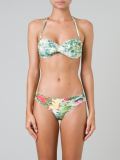 printed bikini top