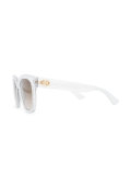 glitter cat-eye sunglasses