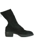 mid-calf zip boots