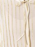 gold-tone stripes shirt