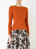 laced sleeve jumper