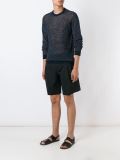 semi sheer woven jumper