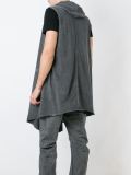 oversized sleeveless hoodie 