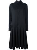 pleated shirt dress