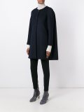 collarless coat