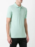 embroidered logo polo shirt 