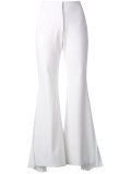flared tailored trousers