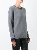 lace collar jumper 