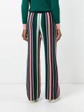 ribbed intarsia trousers