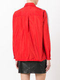 snap-up bomber jacket