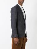 houndstooth pattern blazer