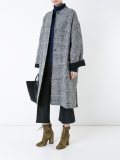 'Cara' plaid coat