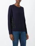 lace detail jumper