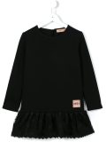 tulle overlay dress