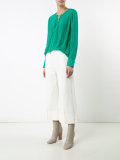 wide cuff culottes