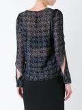 'Houndstooth' blouse