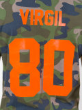 back number print T-shirt 