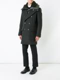 padded double breasted coat