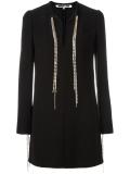 diamanté tie dress