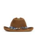 Lucky Cowboy flower ribbon hat