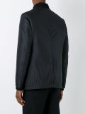 ribbed neck bomber jacket