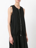 zip-up lightweight gilet
