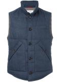 padded gilet