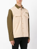 logo contrast shirt 