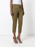 cropped cargo trousers 