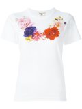 floral print T-shirt
